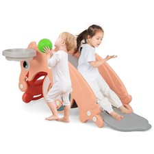 COSTWAY 3-in-1 Kids Slide