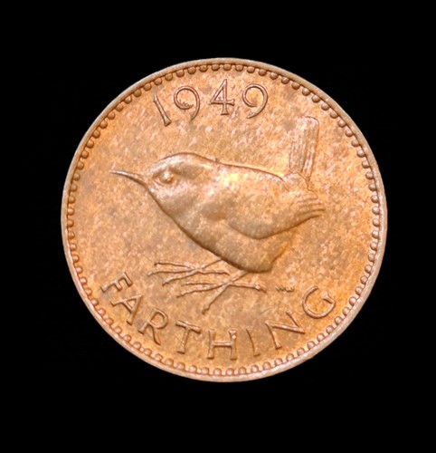Farthing 1949 george vi - farthing,