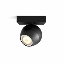 Philips Hue Buckram Spotlight Black