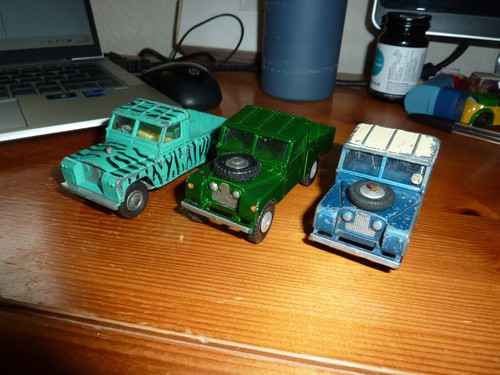 Vintage corgi land rover job - corgi,
