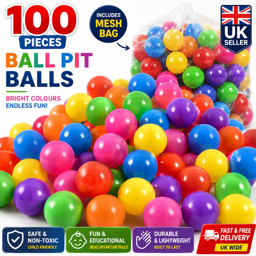 Plastic soft play ball - plastic,