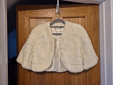 Vintage 1950s Faux Fur Capelet