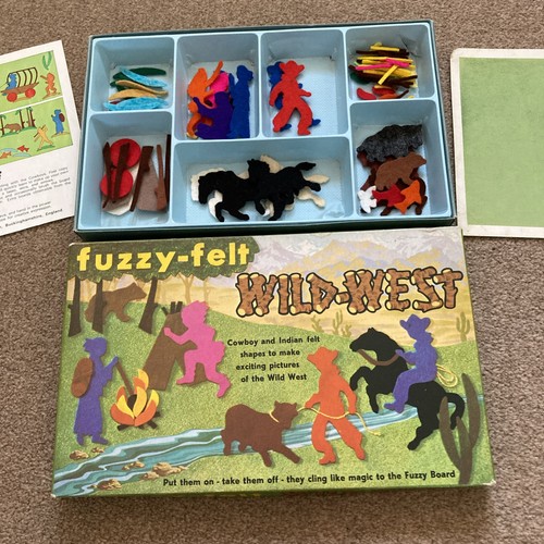 Vintage c1972 fuzzy felt - vintage,