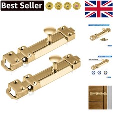 Versatile Polished Brass Door