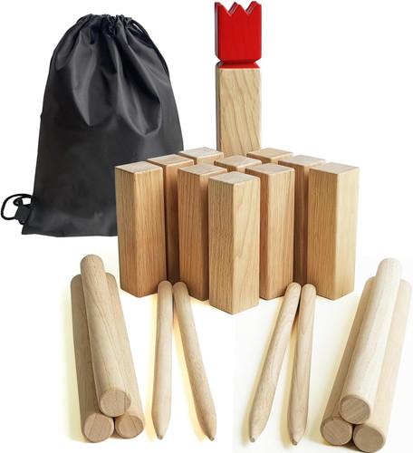 Kubb game set - set,