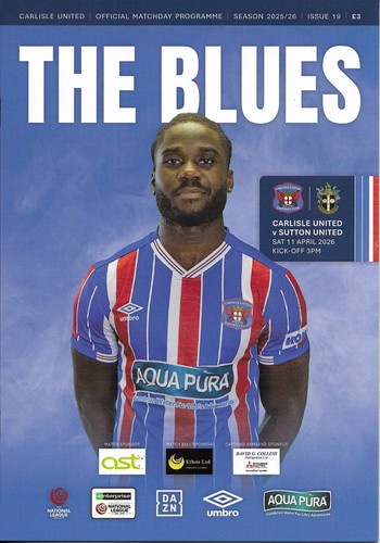Carlisle united sutton - ,
