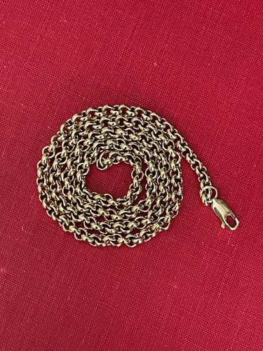 9ct gold belcher chain - 9ct,