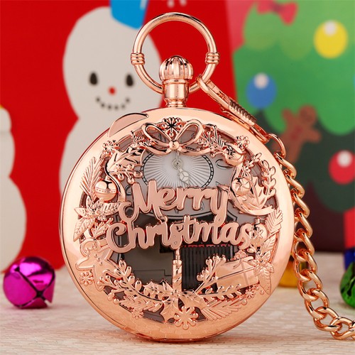 Rosegold quartz musical pocket - rosegold,