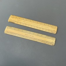 2 ANTIQUE VINTAGE OLD SCALE