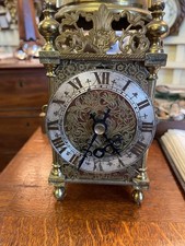 antique lantern mantel clock