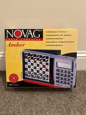 Novag amber chess computer - chess, in