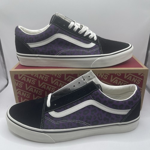 Vans old skool leopard - skool, purple