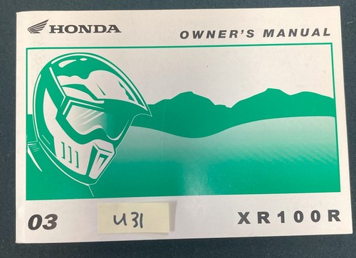 Oem honda 2003 - xr100, 100