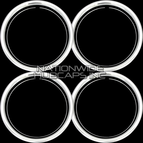 Set chrome wheel trim - of, 13"