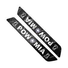 Gel Top - Harley 2014-up Saddlebag Latch Reflector Insert Covers - POW MIA STAR