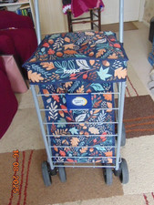 Hoppa Lightweigth Heavy Duty Shopping Trolley. 6 Wheels, 75.6 Ltr Capcity.