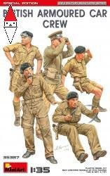 Mini art british armoured - art,