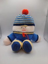 Vintage Hand Knitted Humpty