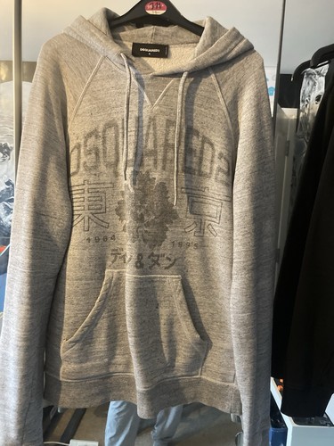 Dsquared2 hoodie grey small - grey,