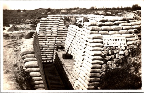 Ww1 canadian frontline vintage - ww1,