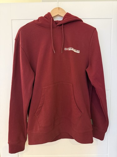Napapijri burgundy pullover - napapijri,