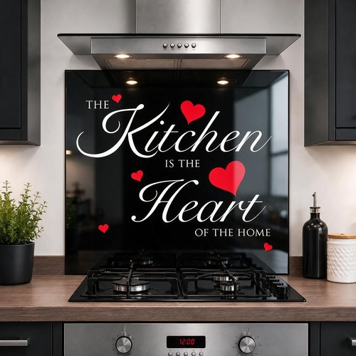 Printed glass kitchen - printed,