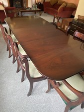 Hardwood Dining Room Table And