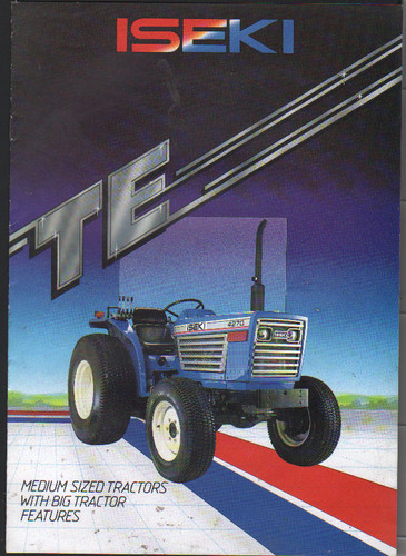 Iseki series tractors - "te, series"