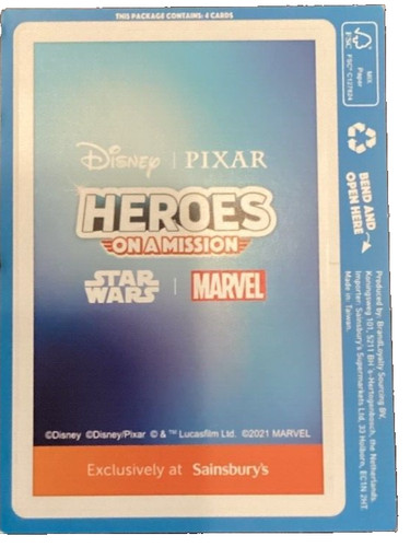 Sainsbury disney heroes a - disney,