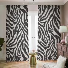 Zebra Blackout Curtains Drapes