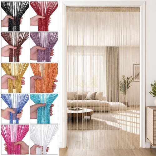 String curtain panels door - panels,