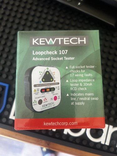Kewtech loop check 107 mains - loop,