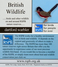 RSPB Pin Badge FBFPFE British