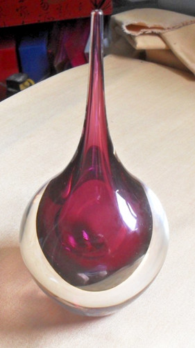 Vintage hand made burgandy - vintage,