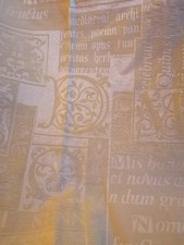 Gold Latin script medieval