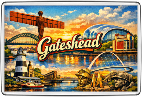 Gateshead tyne bridge angel - bridge,