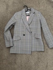 Size 10, Pink Checked Blazer