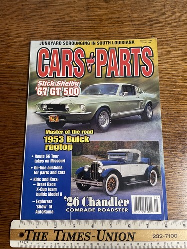 Cars parts magazine may - may, 2001