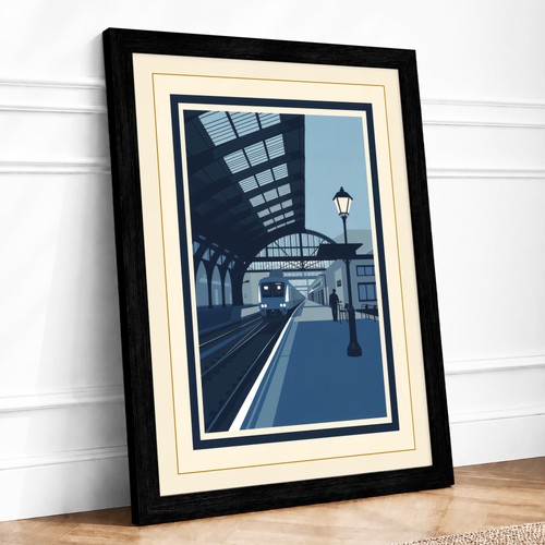 Station platform minimalist - station,