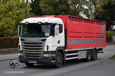 Truck Photo Unknown Operator  Scania G440 Livestock float WX13 BUJ