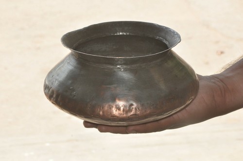 Old copper unique - copper, shape