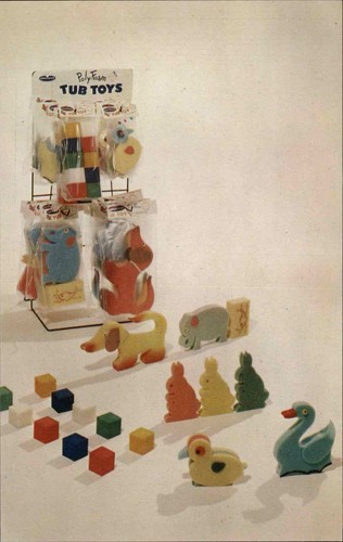Toy advertising poly - advertising, tub