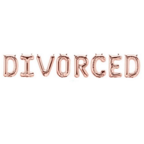 Rose gold divorced - rose,