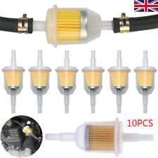 10Pcs Universal Petrol Filter inline fuel Filter fits 6-8mm pipe for Motorcycle