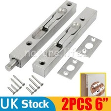 2X Stainless Steel Door Flush