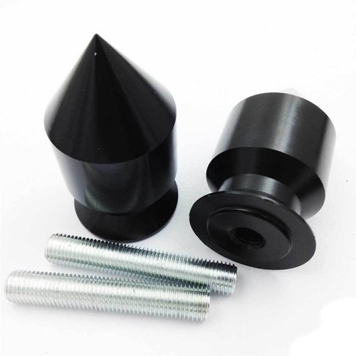 Black swingarm spools slider - black,