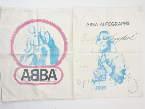 Abba vintage pillowcase - vintage, 70's