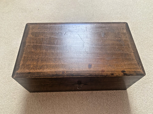 Boxed 8mm watchmakers lathe - boxed,