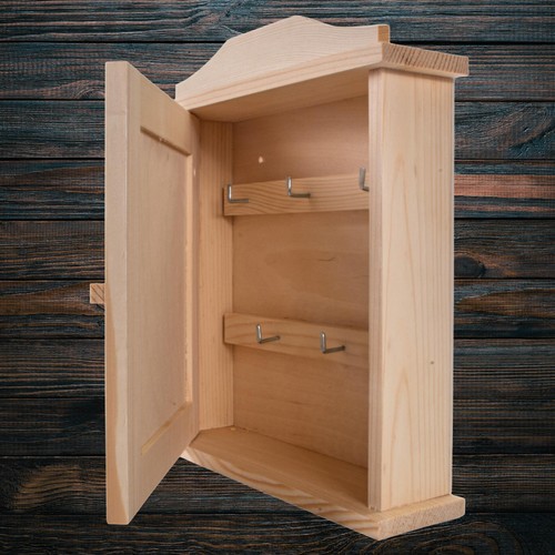 Wooden key box rack - wooden, cabinet