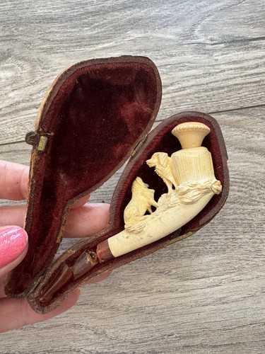 Meerschaum pipe cheroot - pipe,